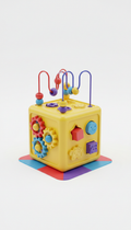 Sunbeam Yellow Activity Cube, Interactive Play